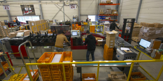 Le local de production Loire Routage chez Indus MD